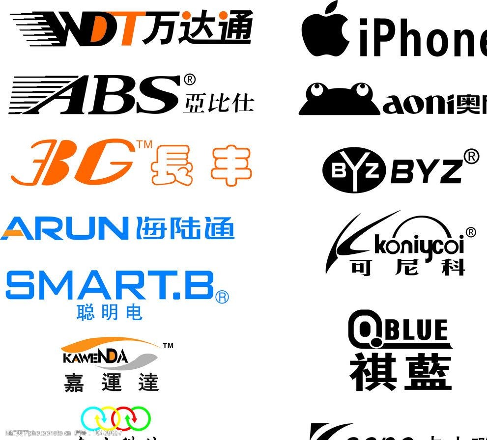 手机配件商品标识图片